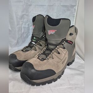 Red Wing Boots Truhiker Work Waterproof Safety Toe Hiker Brown/Tan Men's 9.5D